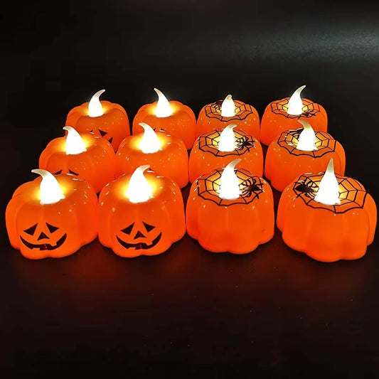 Pack 3 Luces Calabaza Halloween