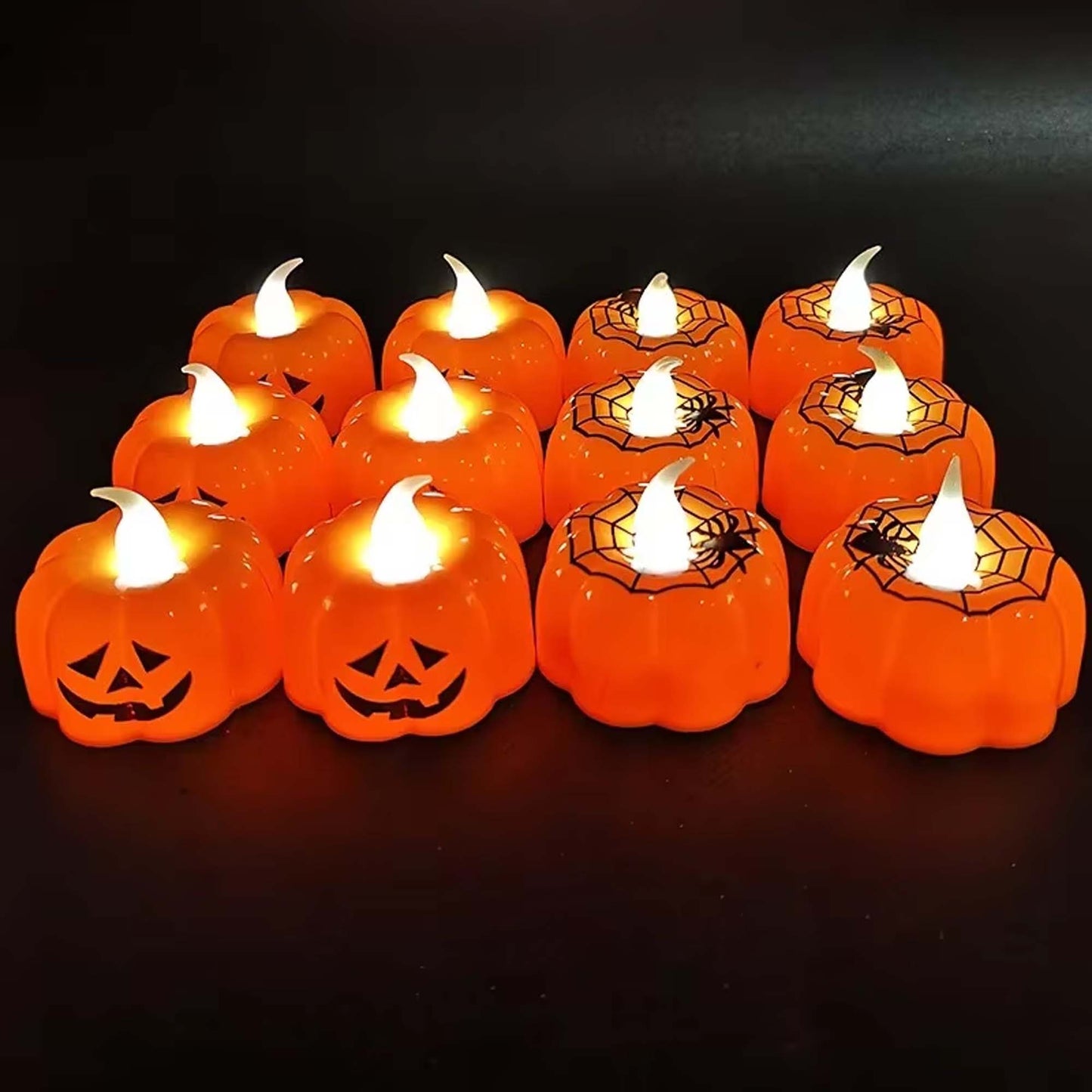 Pack 3 Luces Calabaza Halloween